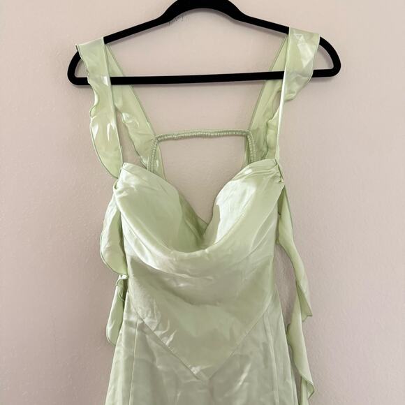 NWT Nana Jacqueline Karina Dress in Green sz XL US 6-8 - Picture 8 of 8